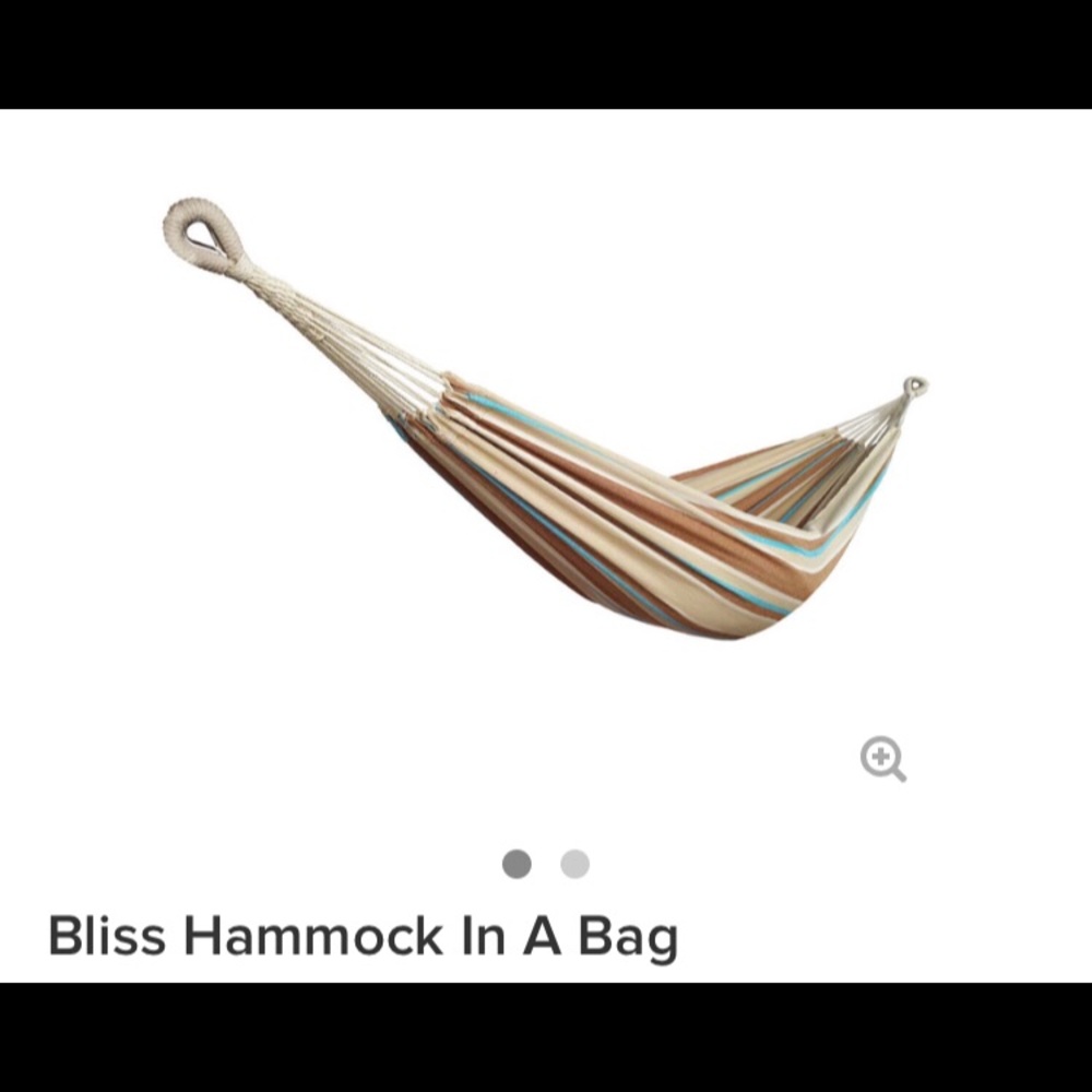 🏝 NWT Bliss Eco-Friendly Hammock in a Bag